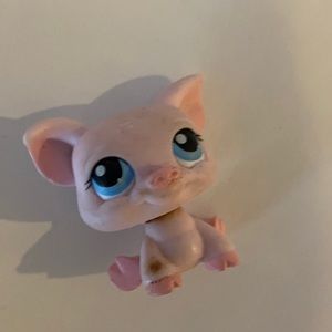 Littlest Pet Shop pink pig #305